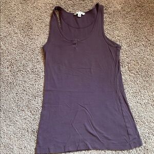 Purple Sleeveless Tank Top